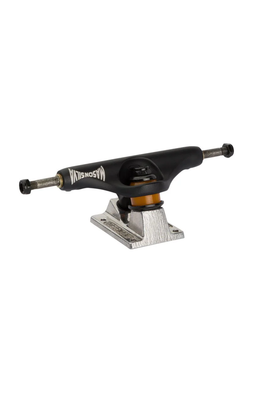 139 Stage 11 Pro Mason Silva Black Silver Standard Trucks Independent (Set) - Image 4
