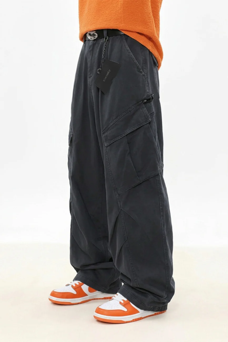 6 pocket unity cargo pants // grey - Image 2