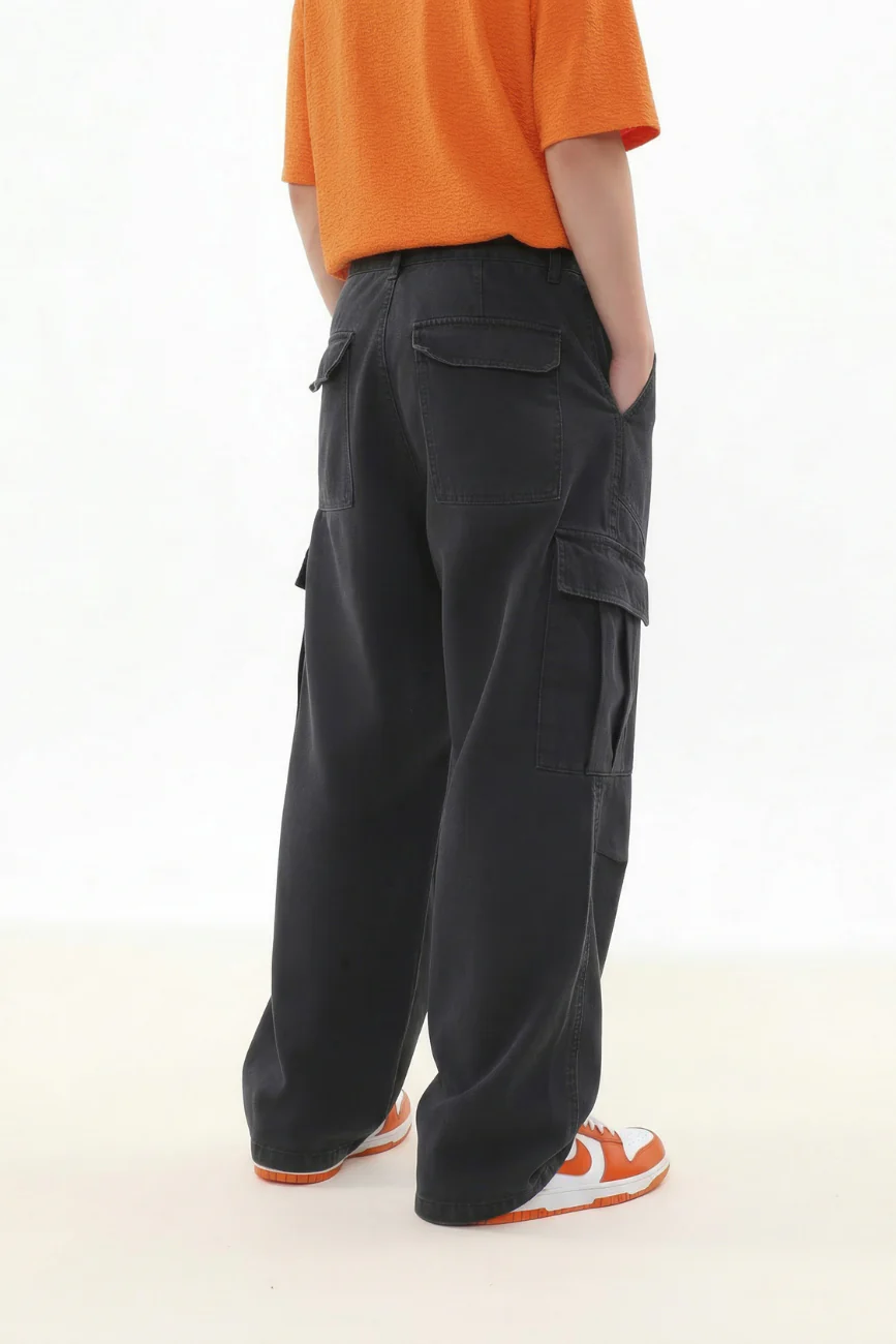 6 pocket unity cargo pants // grey - Image 3