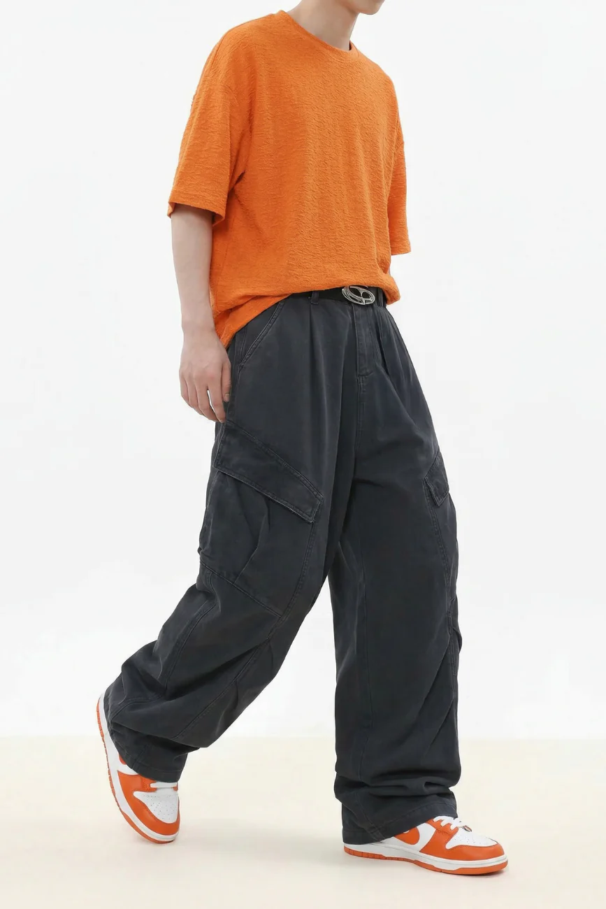 6 pocket unity cargo pants // grey - Image 4