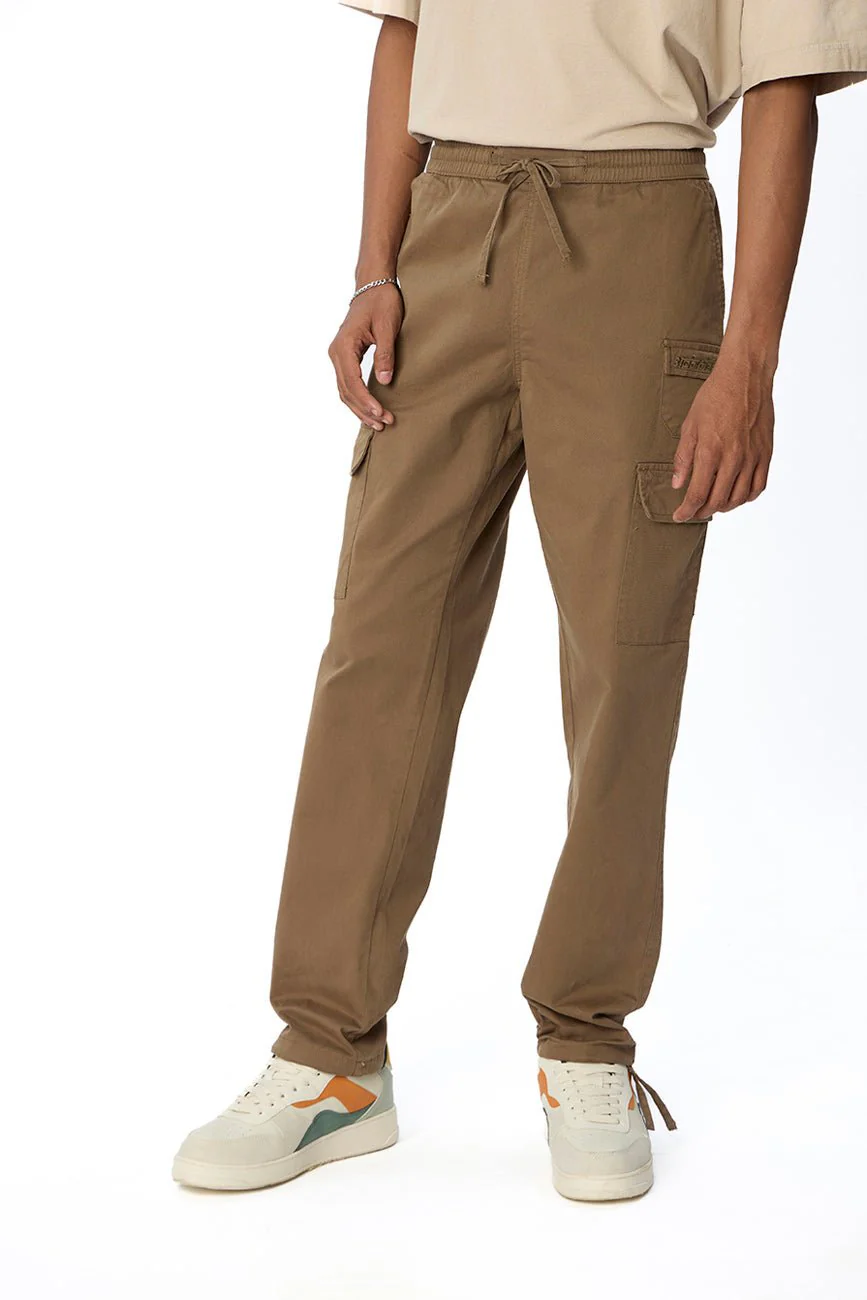 9 Pocket Cargo Pants // Khaki - Image 6