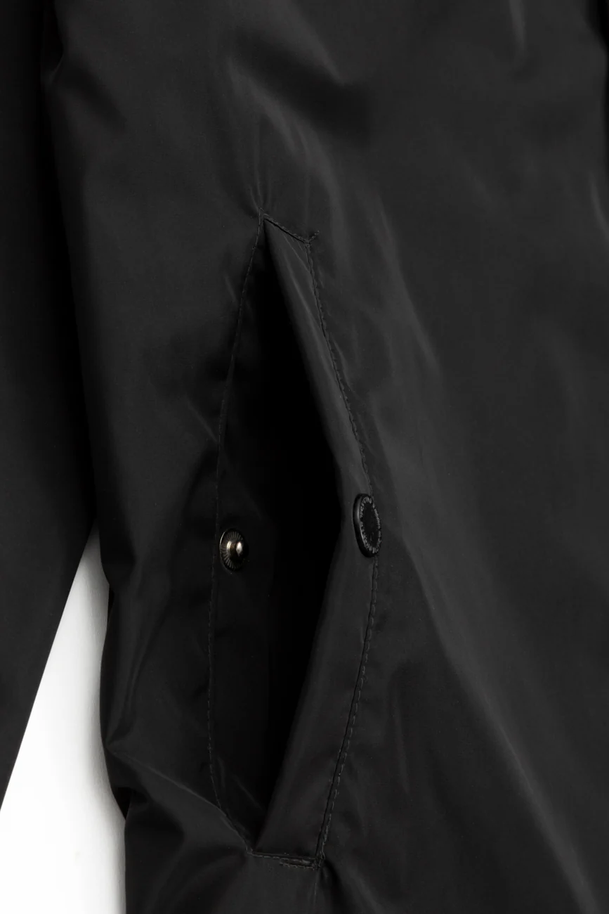 Button Down Lightweight Jacket // Black - Image 3