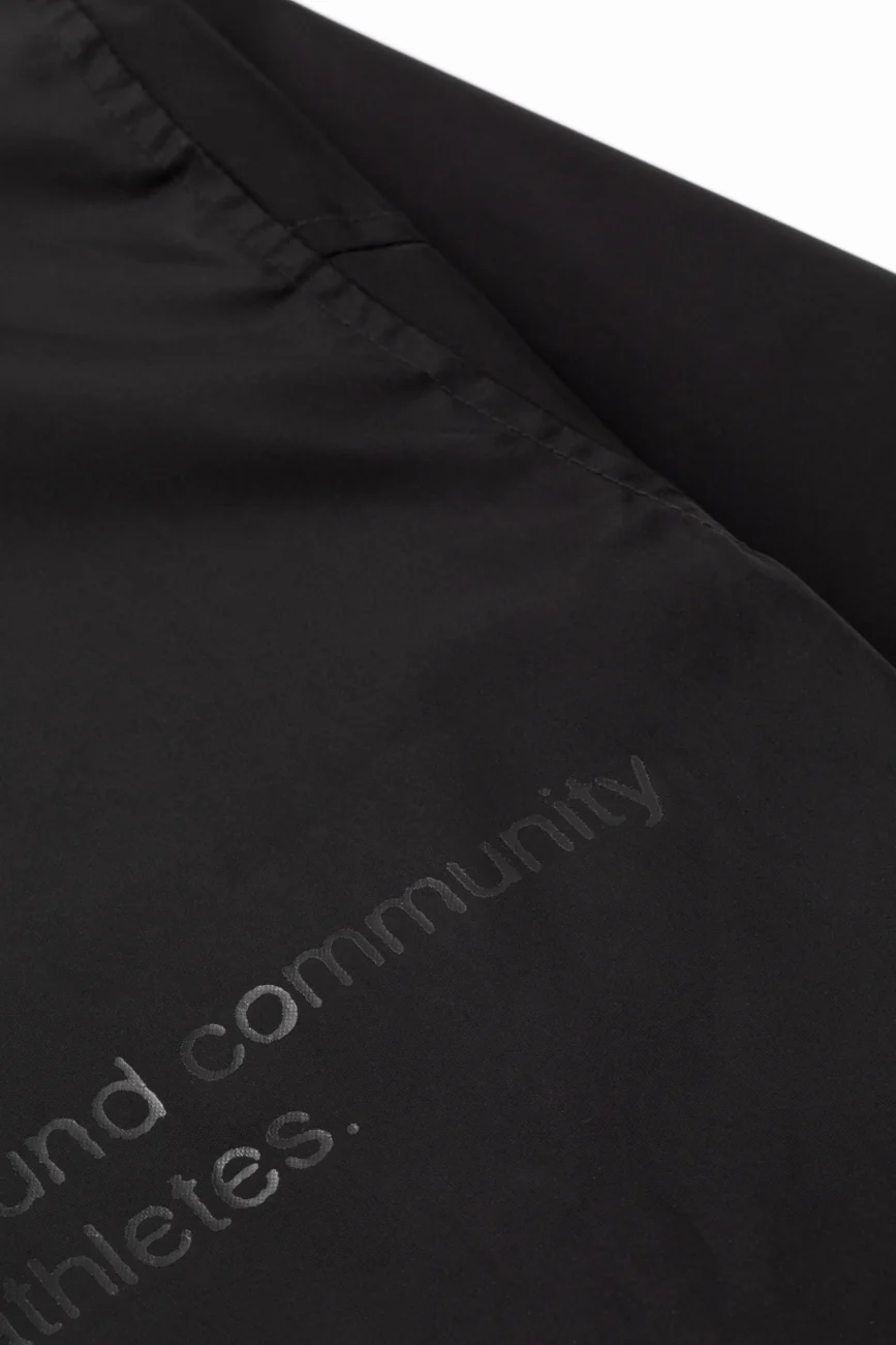 Button Down Lightweight Jacket // Black - Image 6