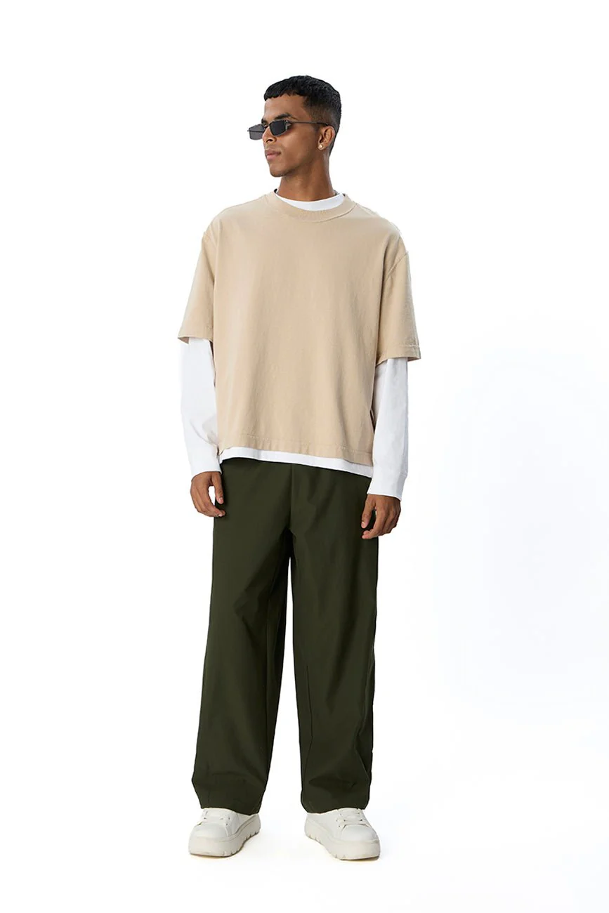 Adjustable Cargo Pants // Green - Image 2