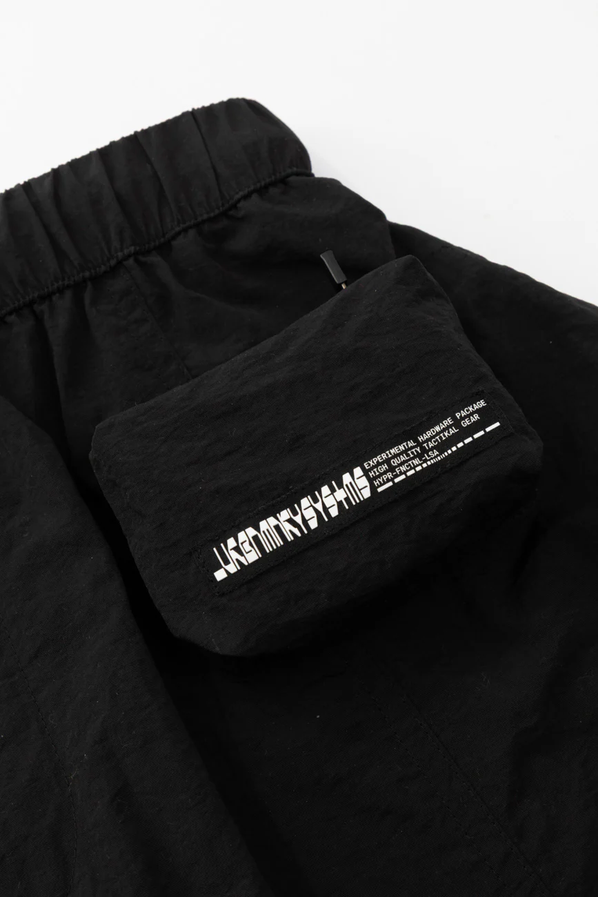 Cargo Parachute Skirt // Black - Image 7