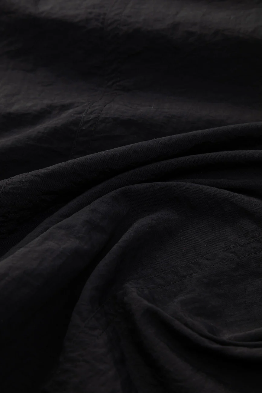 Cargo Parachute Skirt // Black - Image 8