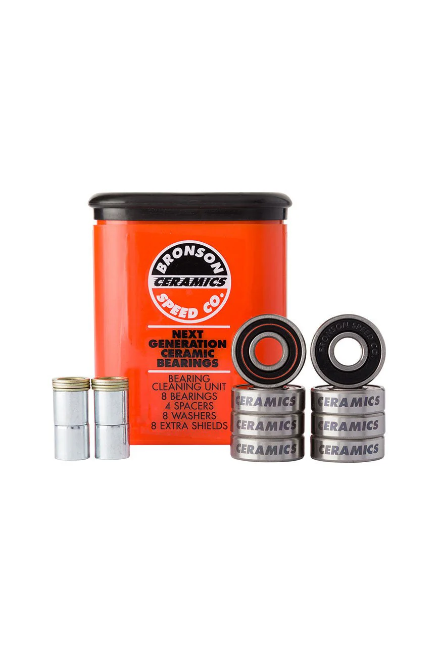 Bronson Speed Co. Ceramic Bearing - set of 8 ceramic bearings, 4 spacers, & 8 washers - Image 5