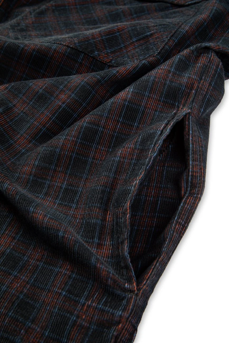 Check Corduroy Shirt 001 // oversized - Image 3