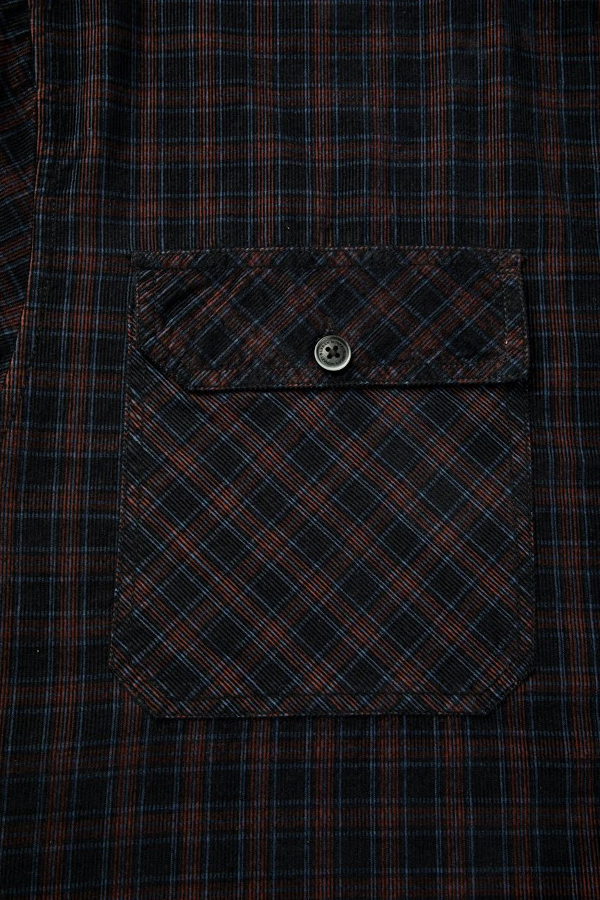 Check Corduroy Shirt 001 // oversized - Image 7