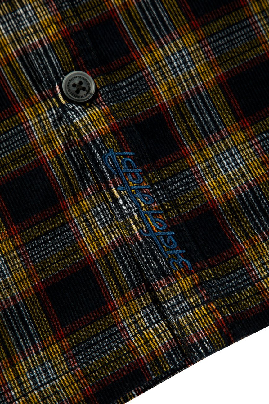 Check Corduroy Shirt 002 // oversized - Image 5