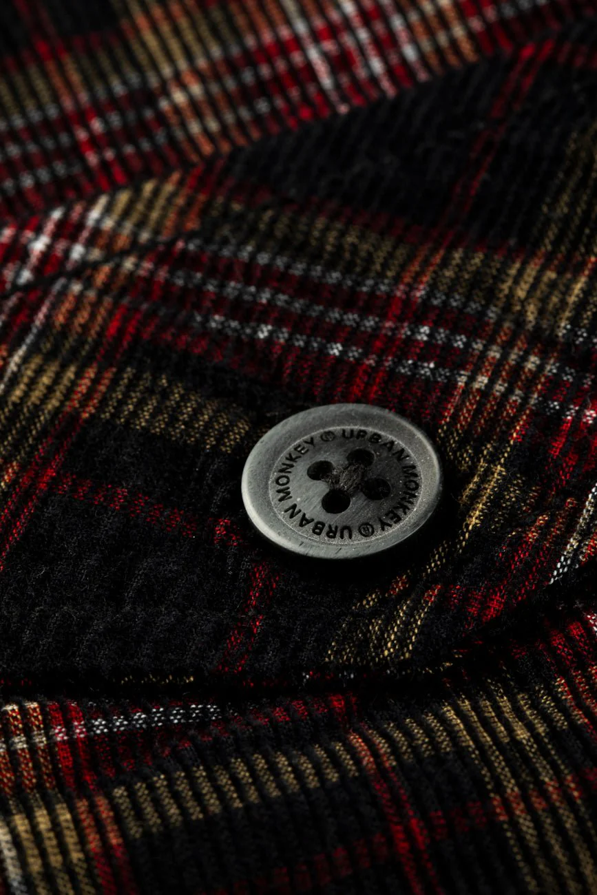 Check Corduroy Shirt 002 // regular fit - Image 4