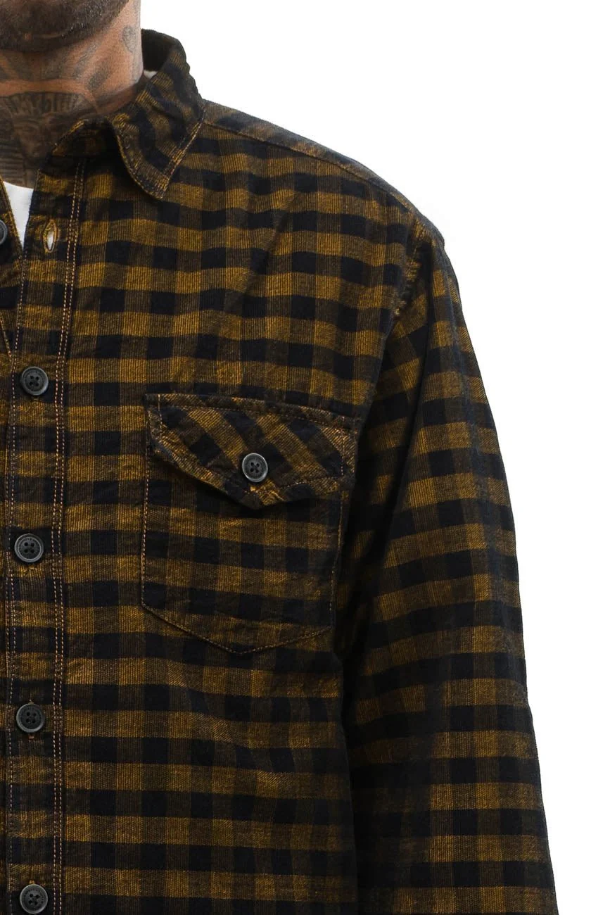 Check Corduroy Shirt 003 // regular fit - Image 4