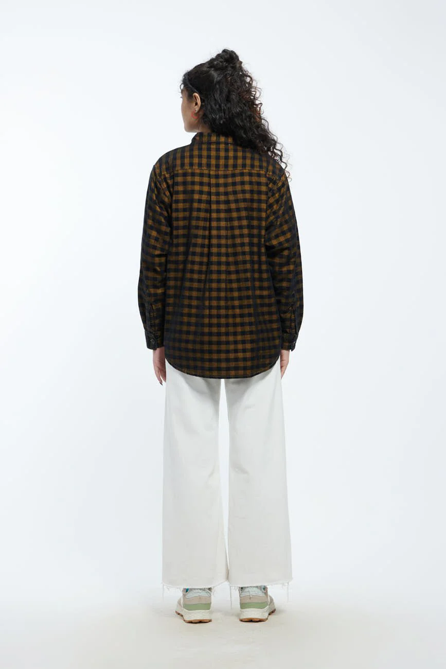 Check Corduroy Shirt 003 // regular fit - Image 8