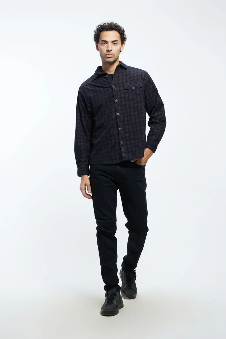 Check Corduroy Shirt 004 // regular fit - Image 3