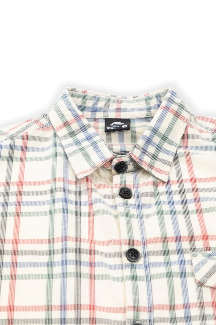 Check Corduroy Shirt 005 // regular fit - Image 5