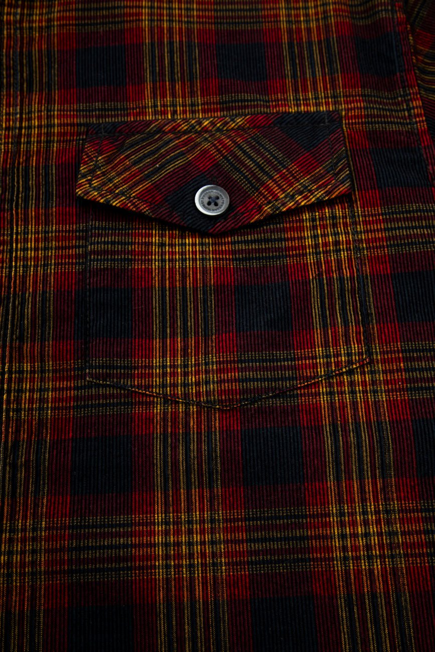 Check Corduroy Shirt 007 // regular fit - Image 6