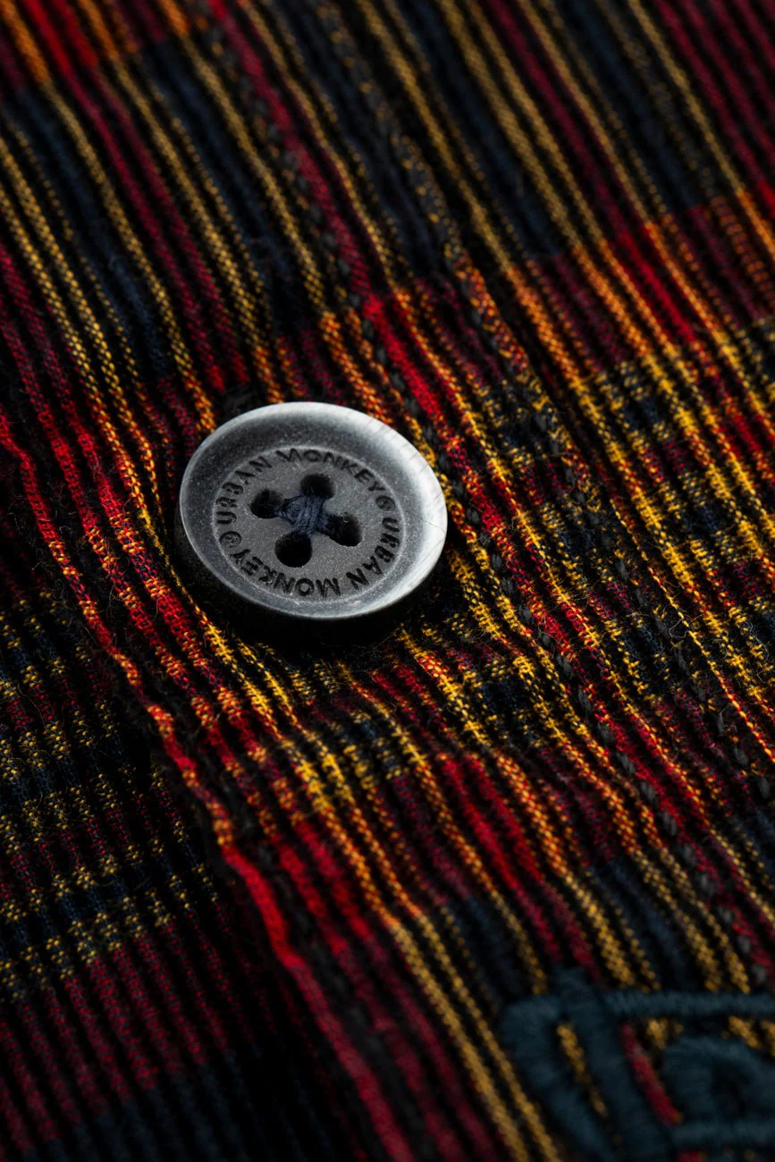 Check Corduroy Shirt 007 // regular fit - Image 7