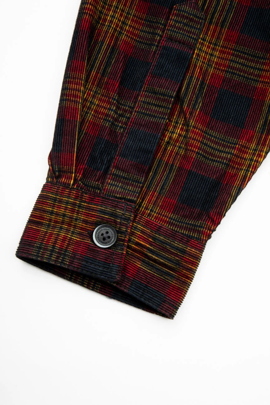 Check Corduroy Shirt 007 // regular fit - Image 8