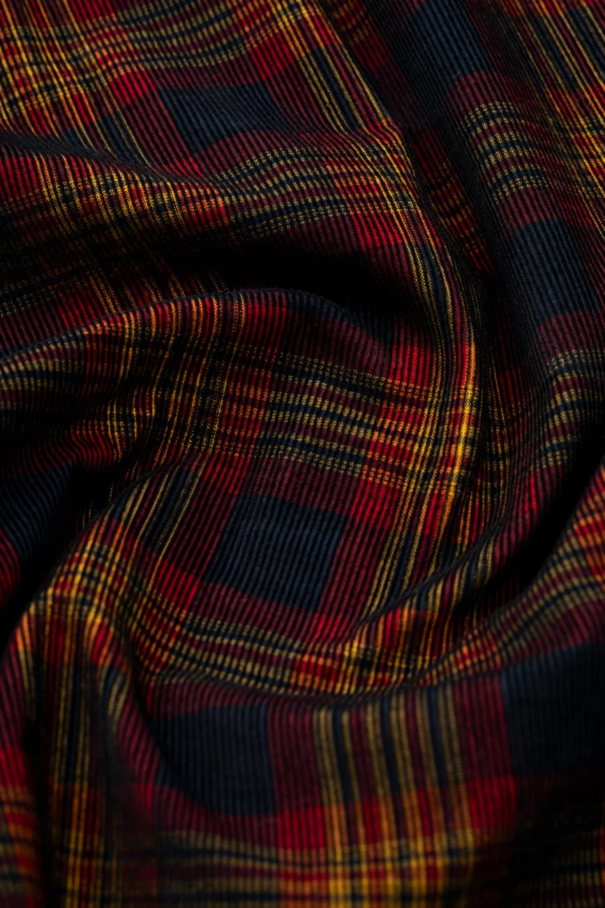 Check Corduroy Shirt 007 // regular fit - Image 9