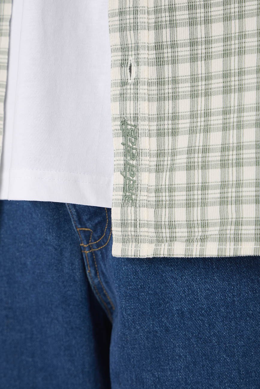Check Corduroy Shirt 008 // regular fit - Image 3