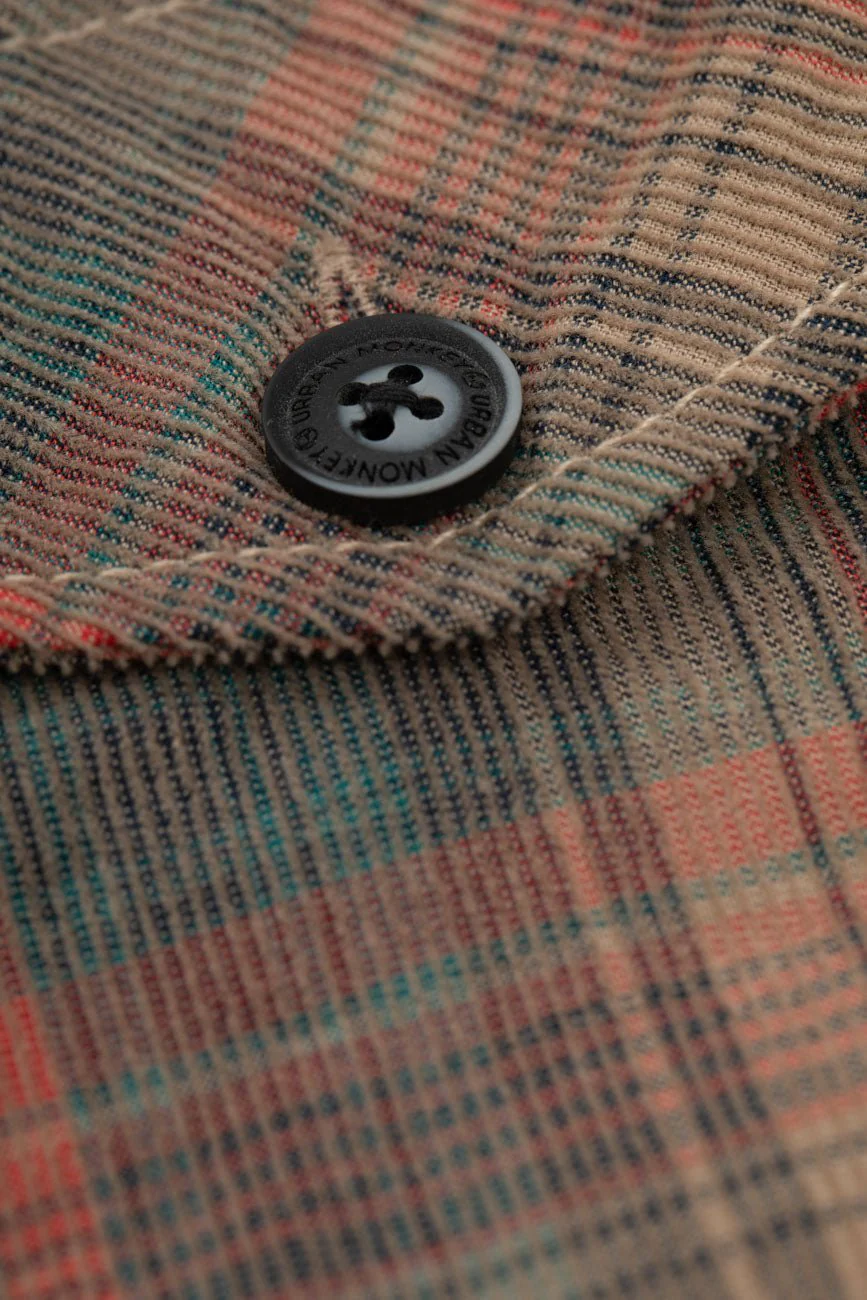 Check Corduroy Shirt 009 // regular fit - Image 6