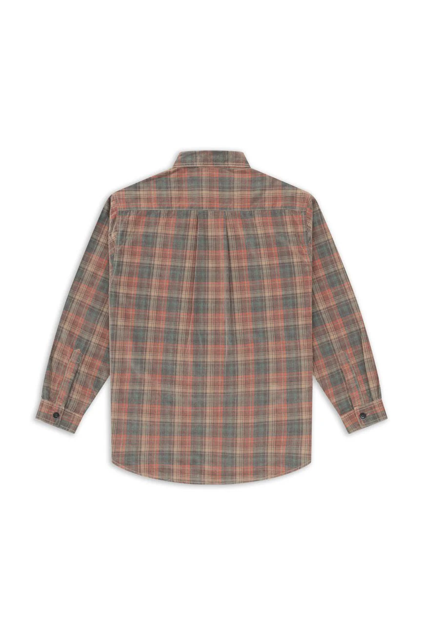 Check Corduroy Shirt 009 // regular fit - Image 7