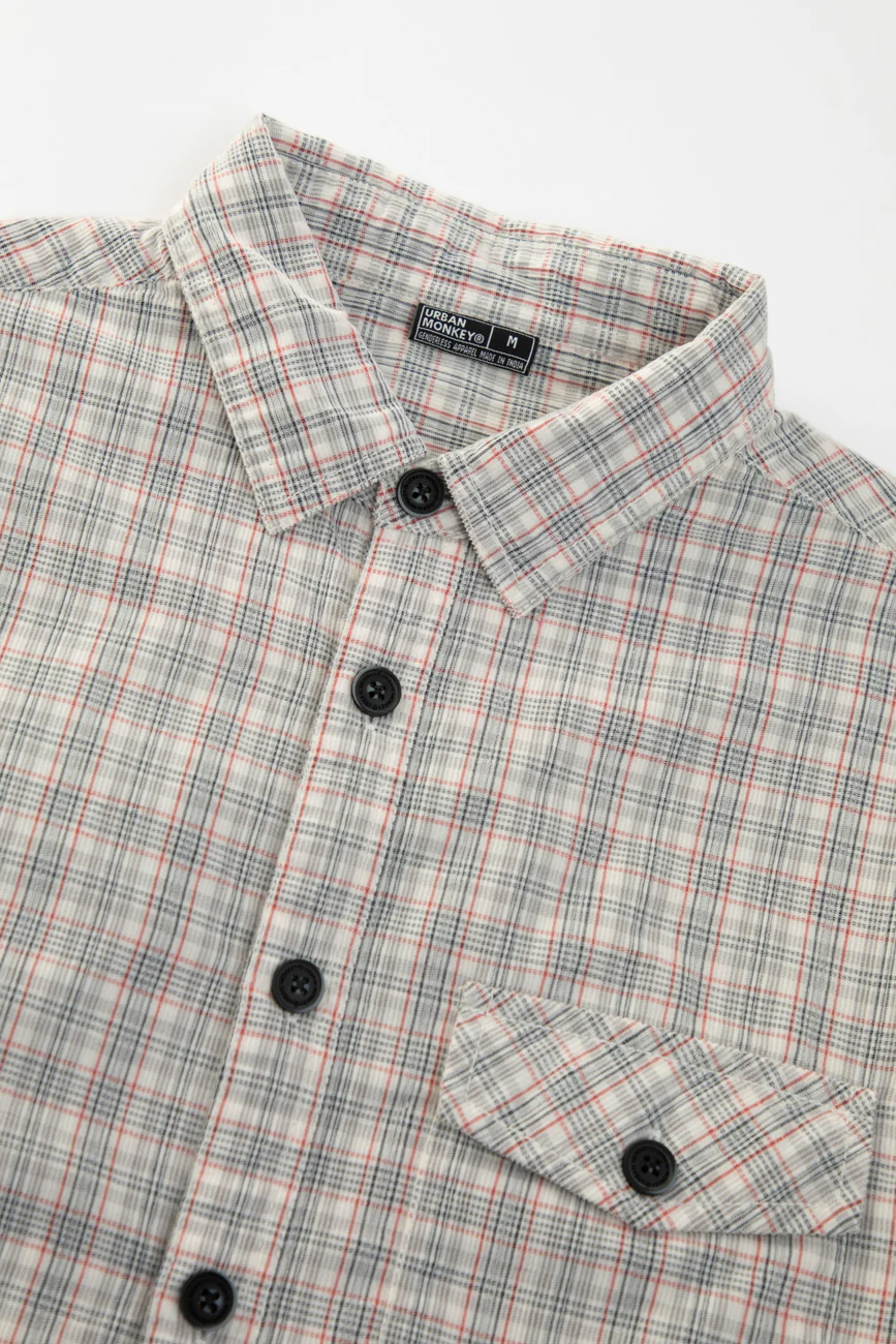 Check Corduroy Shirt 010 // regular fit - Image 2