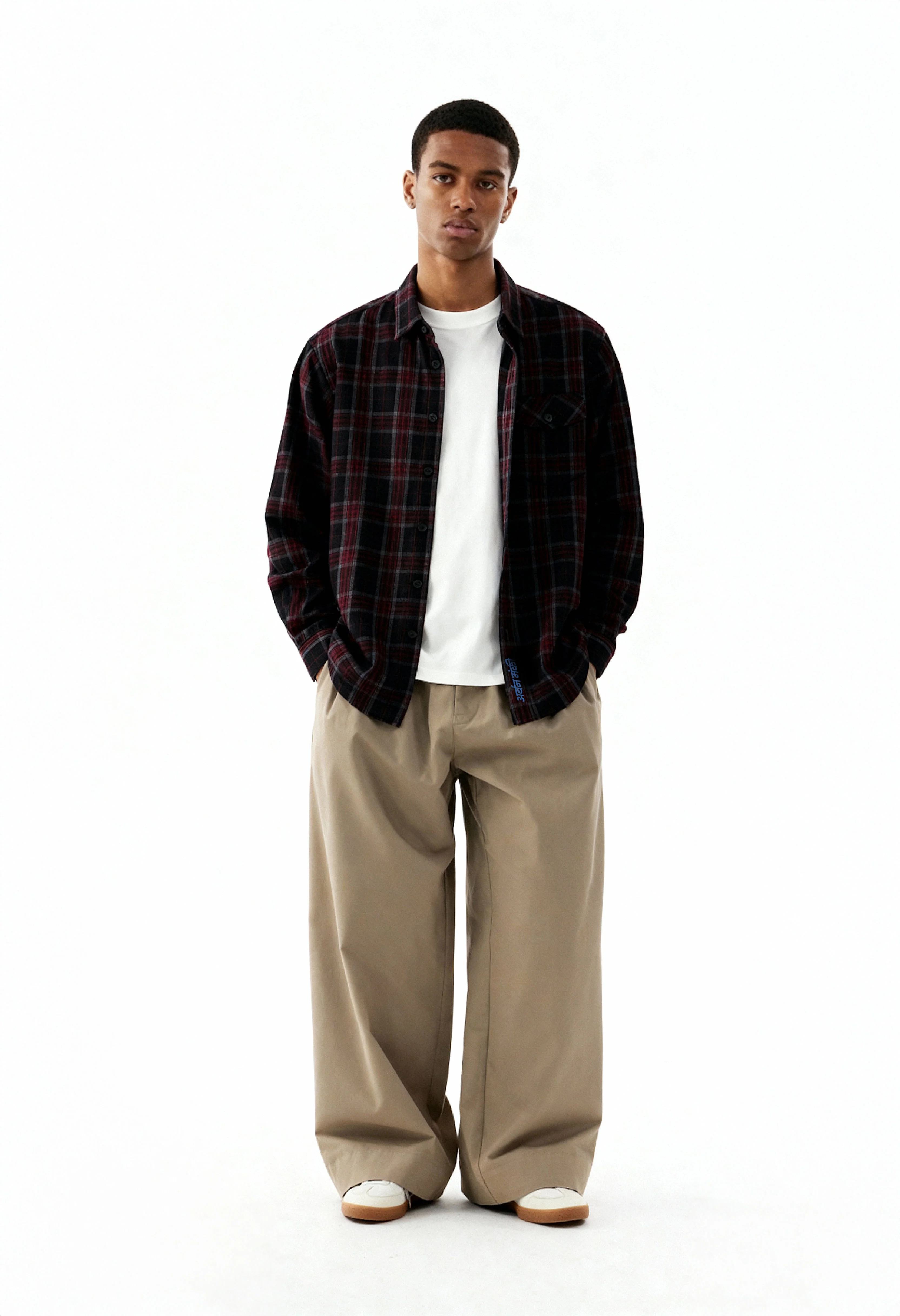 Check Corduroy Shirt 011 // regular fit - Image 2