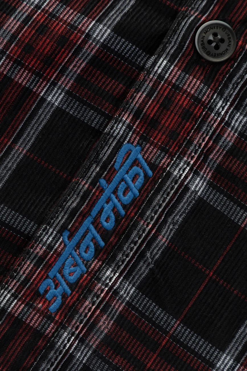 Check Corduroy Shirt 011 // regular fit - Image 6
