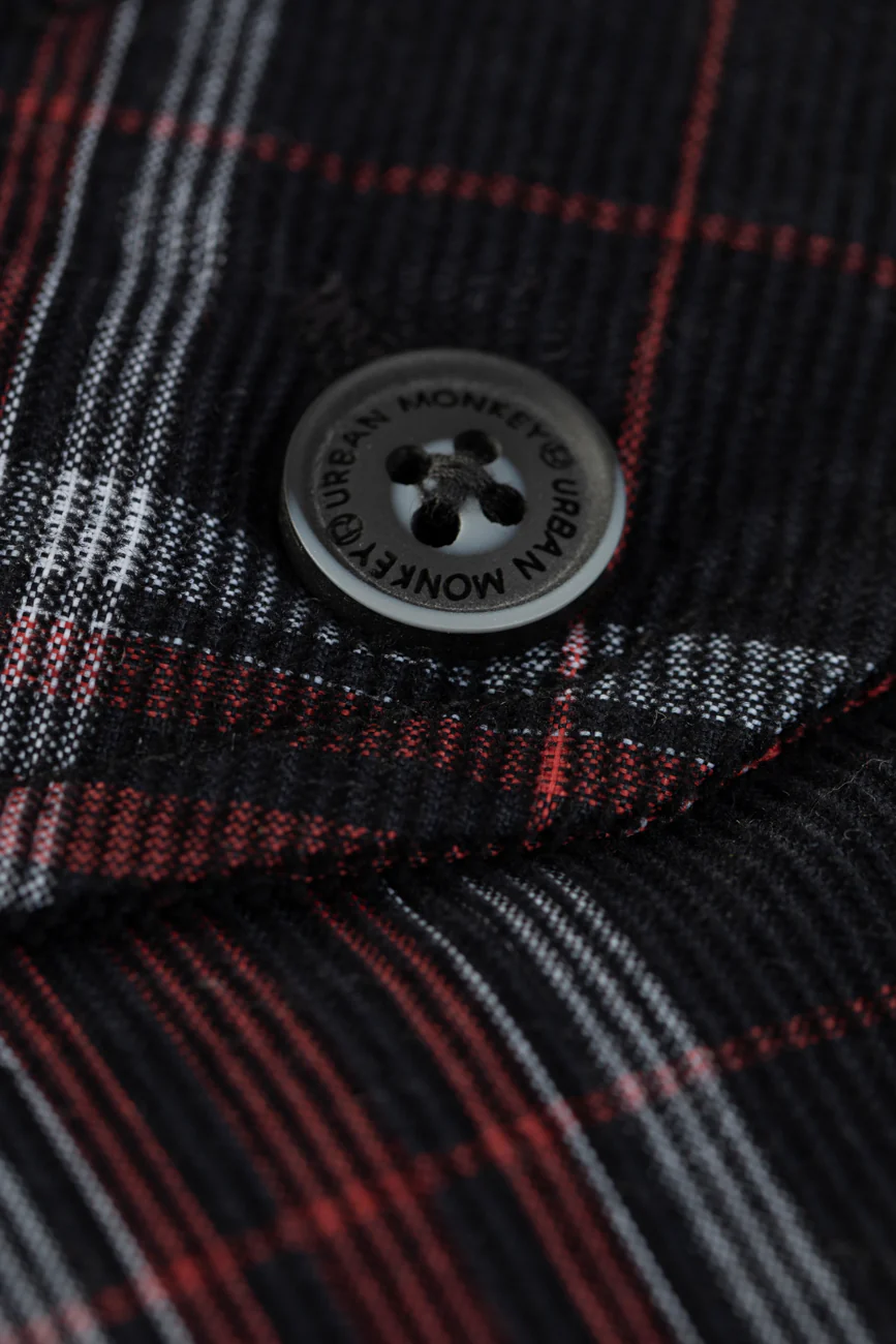 Check Corduroy Shirt 011 // regular fit - Image 7