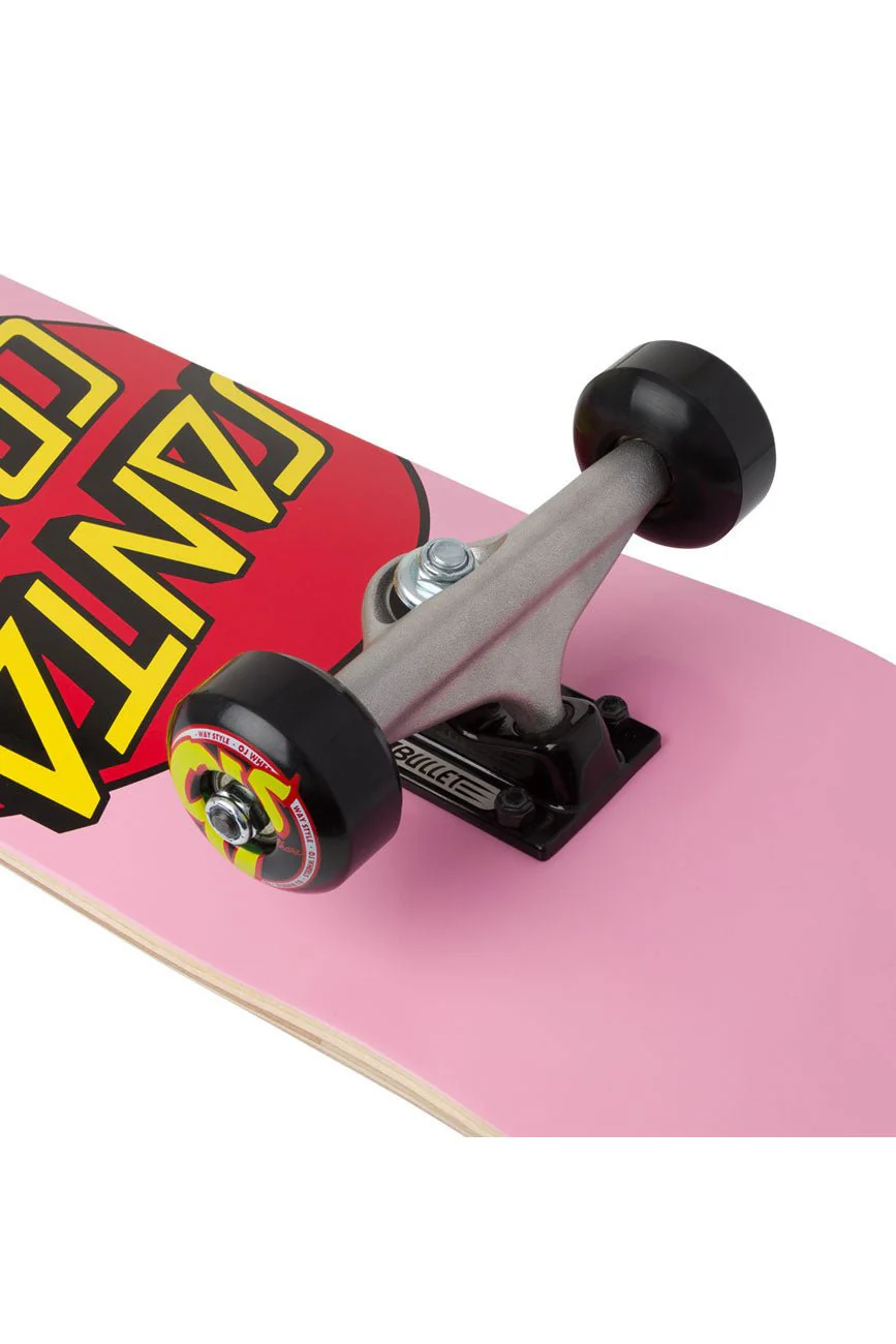 Classic Dot Micro 7.50in x 28.25in Santa Cruz Skateboard Complete - Image 2