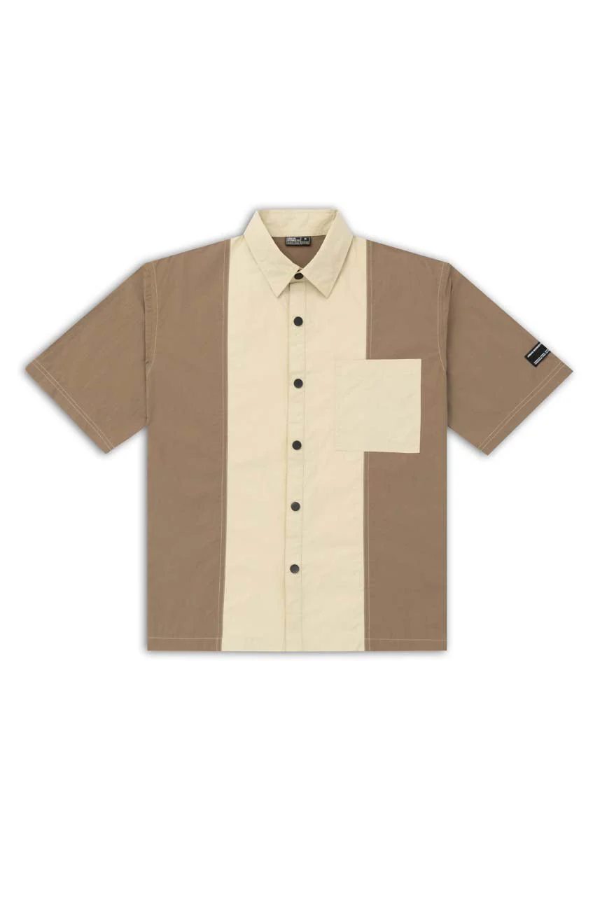 Colourblocked Casual Shirt // 002 - Image 8