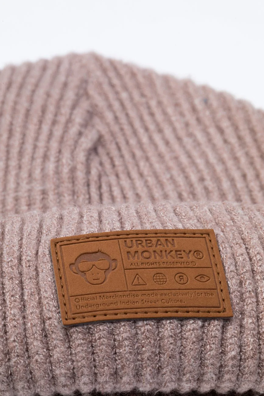 Cuffed Beanie // Sand Brown - Image 5