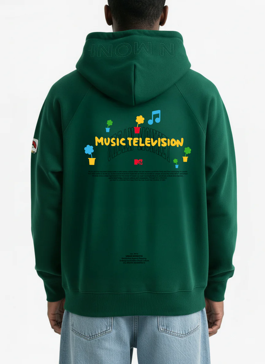 Cypher Hooded Zipper Jacket_MTV x Urban Monkey - Image 2