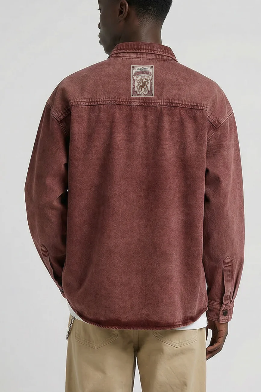 Denim Full Sleeves Shirt - Image 4