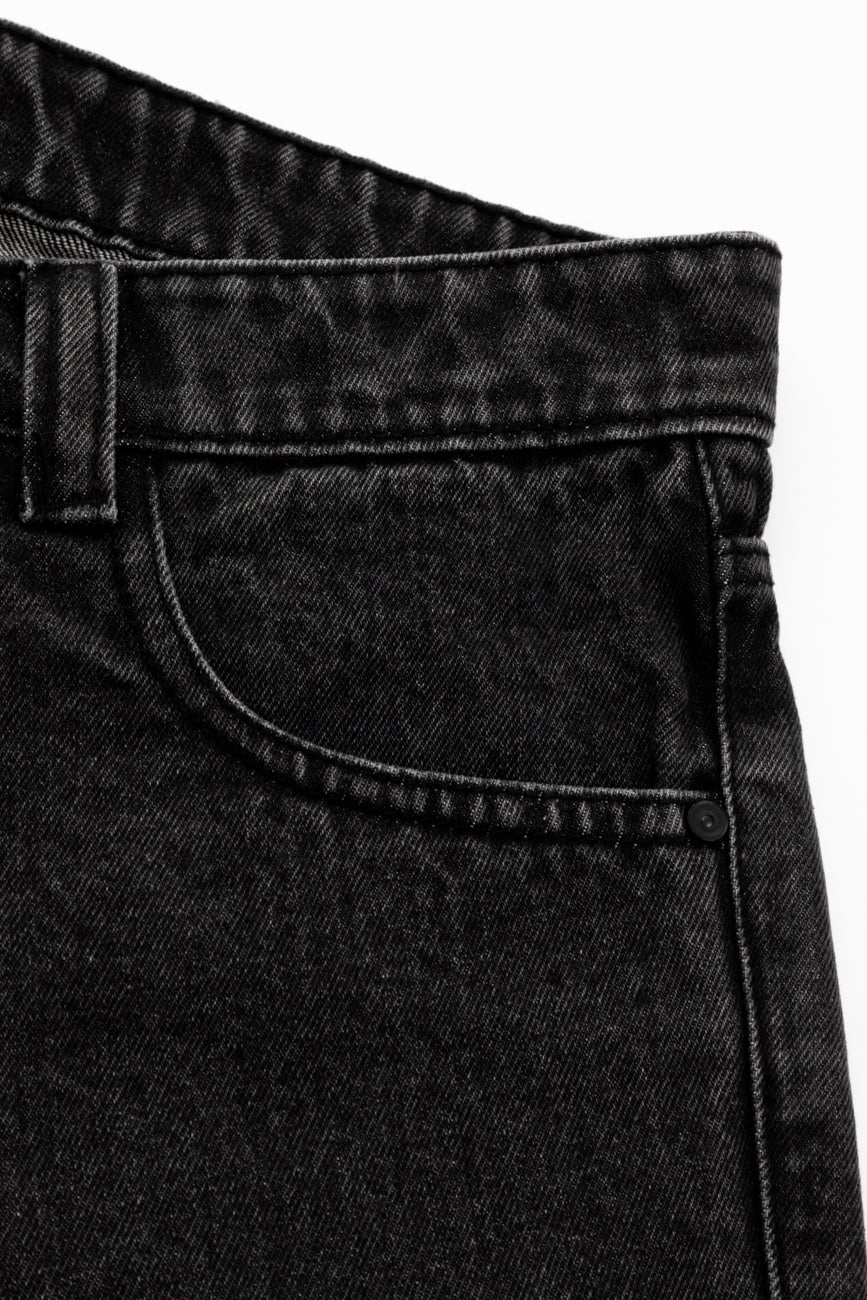 Denim Shorts // Black - Image 11