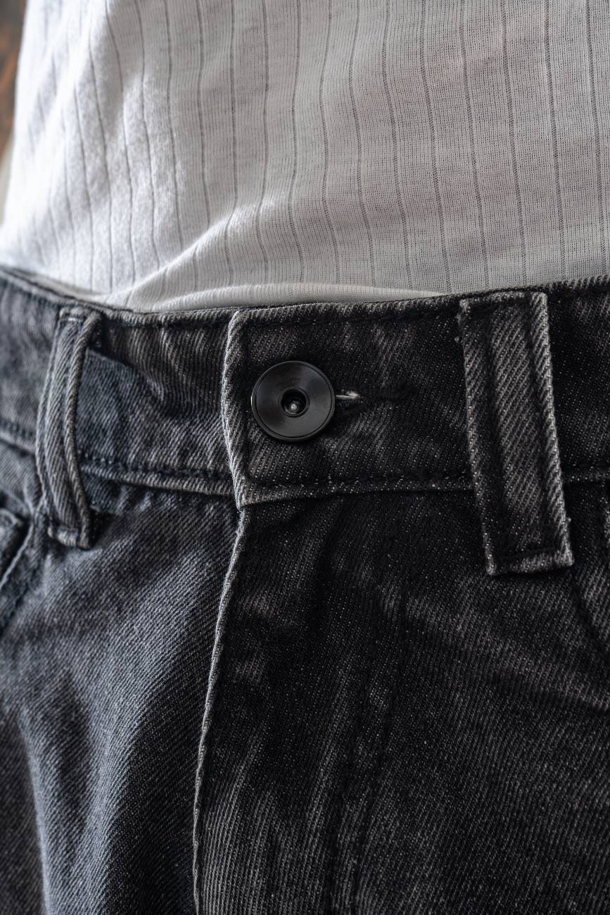 Denim Shorts // Black - Image 17
