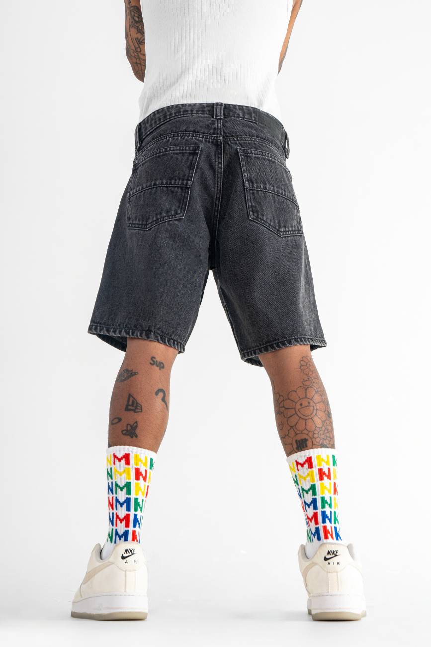 Denim Shorts // Black - Image 18