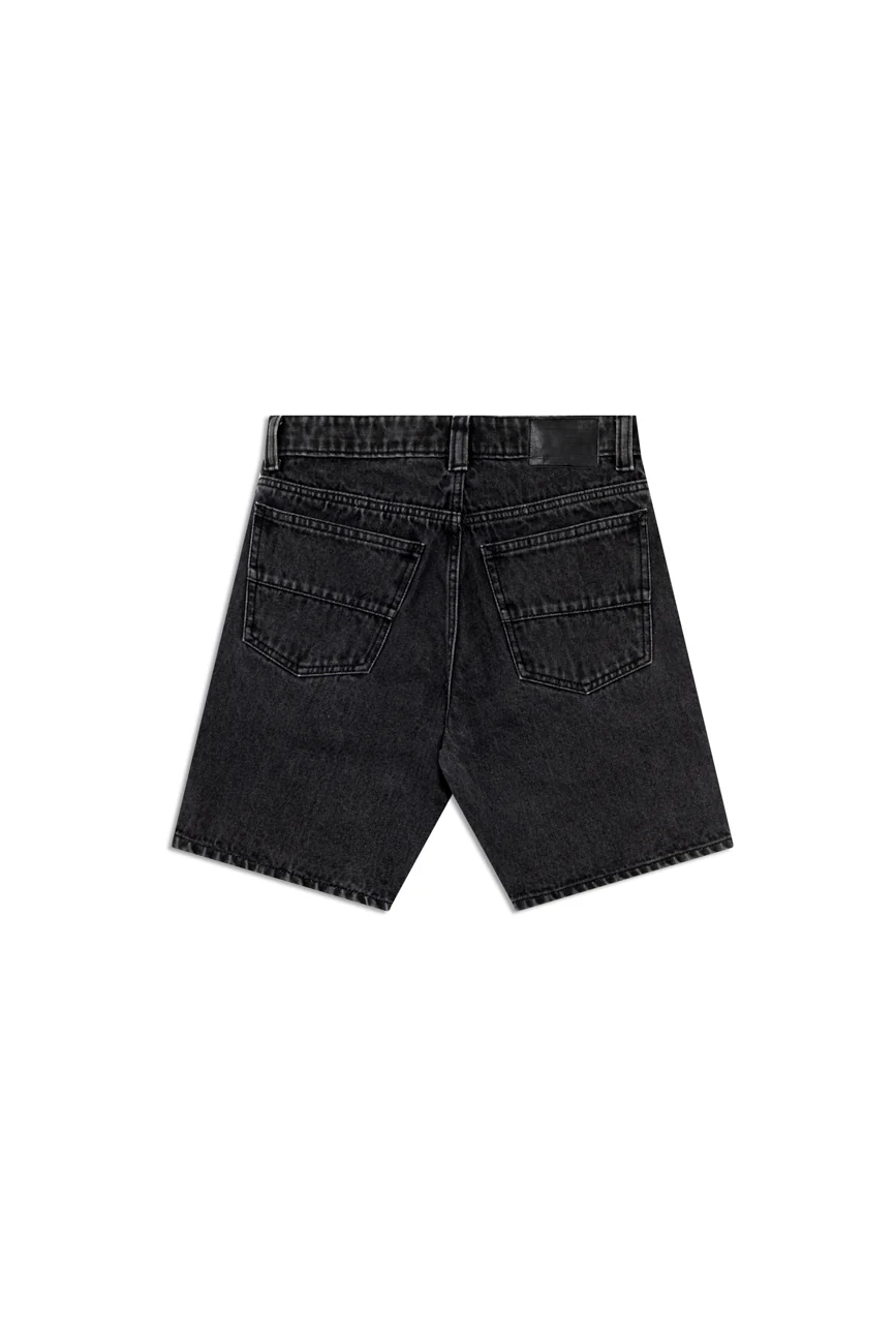 Denim Shorts // Black - Image 3
