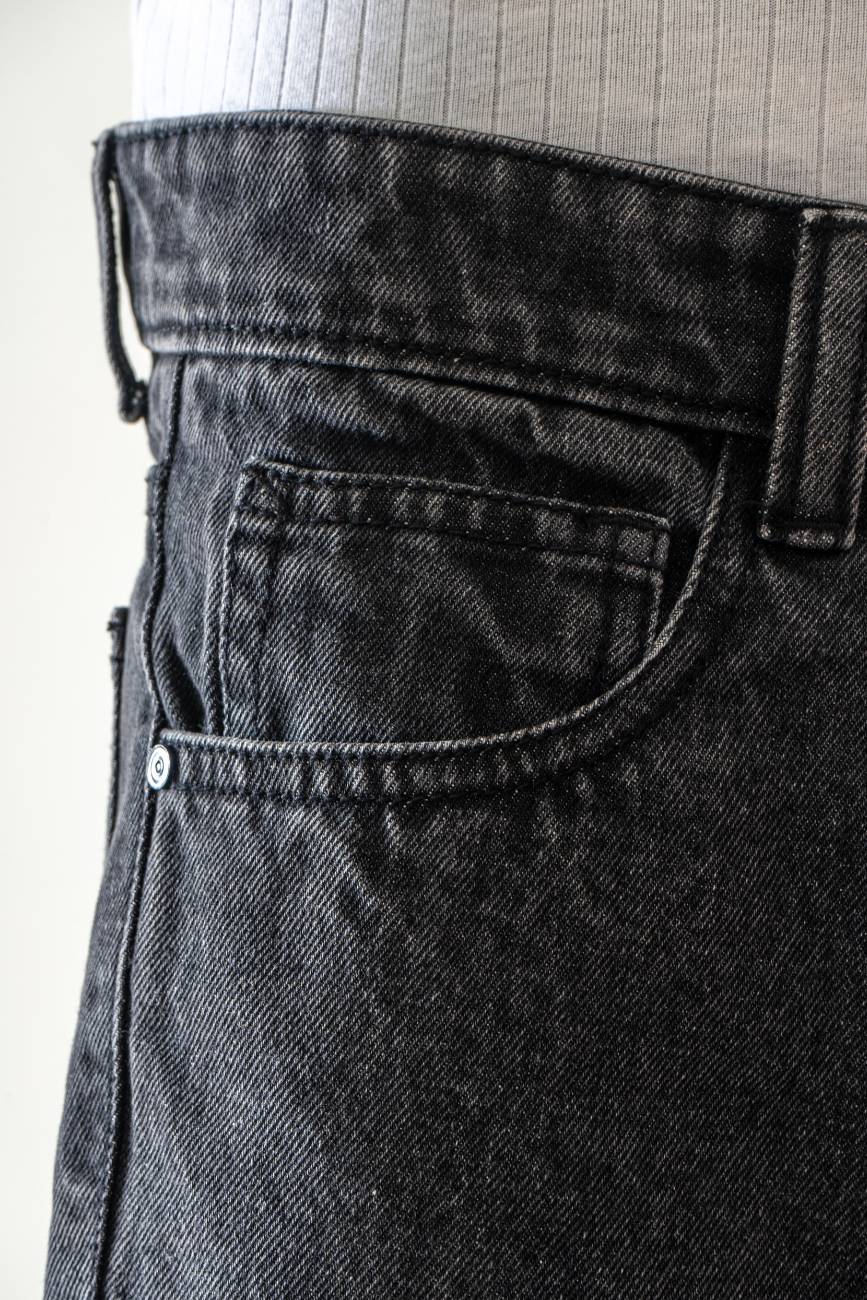 Denim Shorts // Black - Image 6