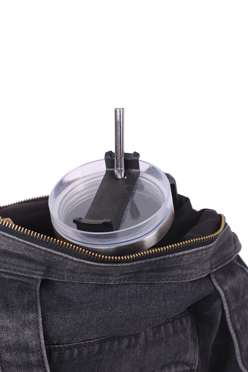 Denim Shoulder Bag - Image 11