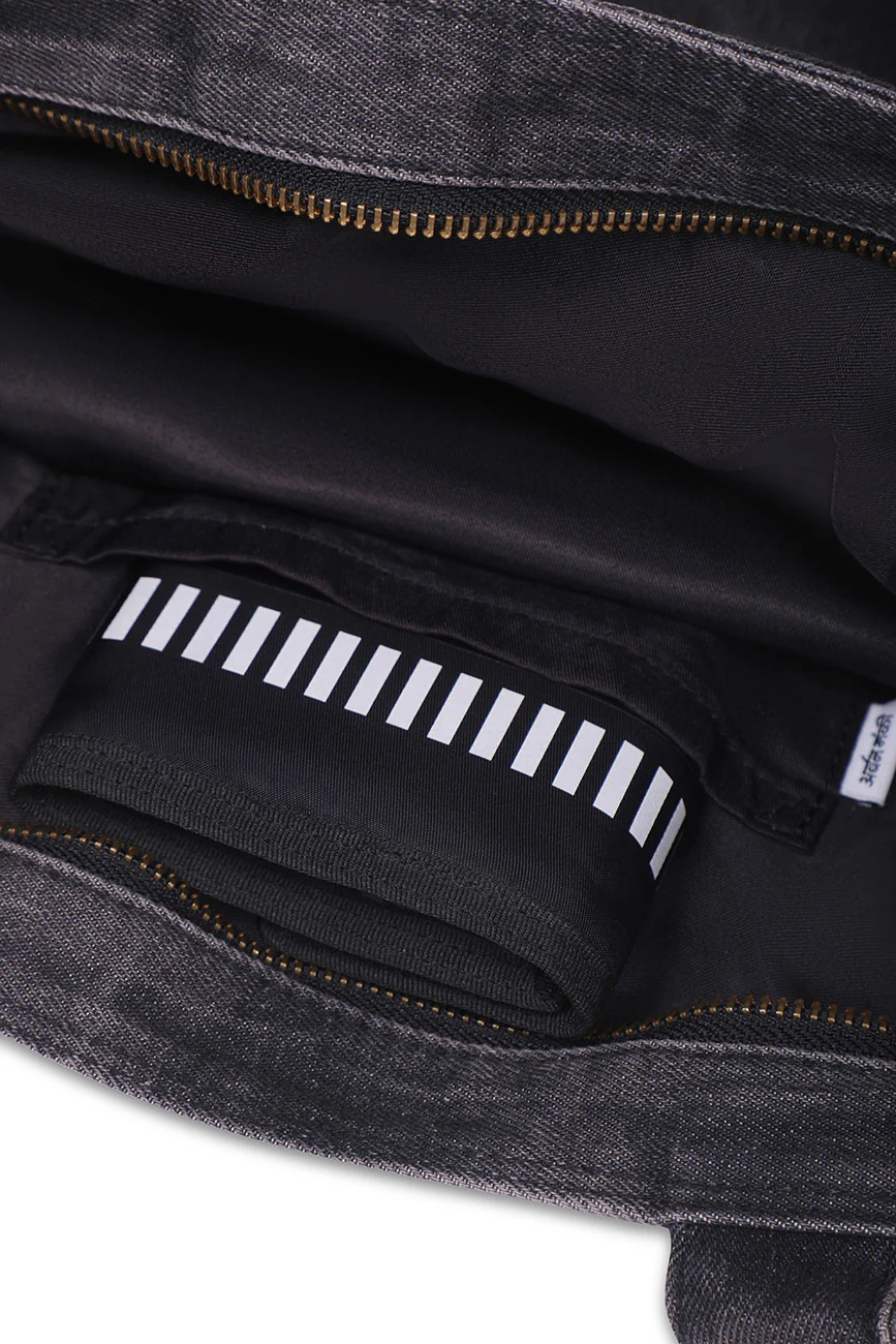 Denim Shoulder Bag - Image 13