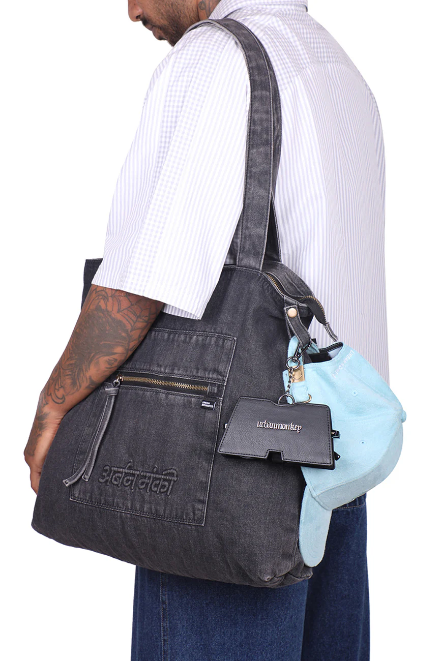 Denim Shoulder Bag - Image 2