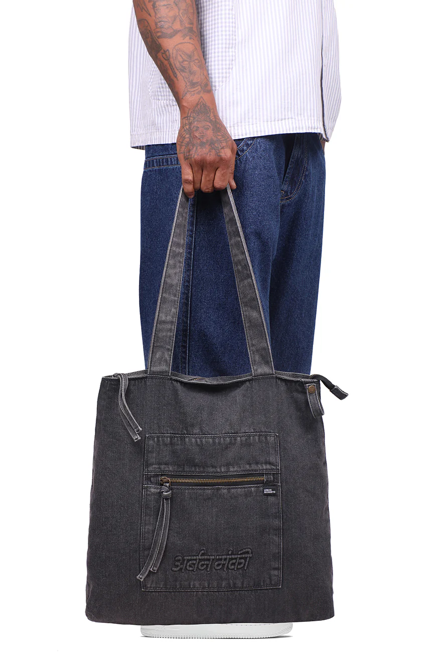 Denim Shoulder Bag - Image 20