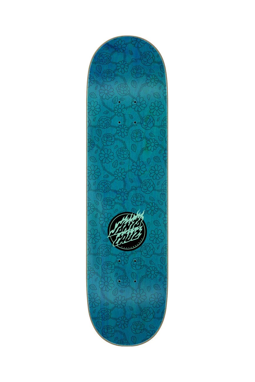 Floral Flame Dot 7 Ply Birch 8.25in x 31.8in Santa Cruz Decks - Image 2