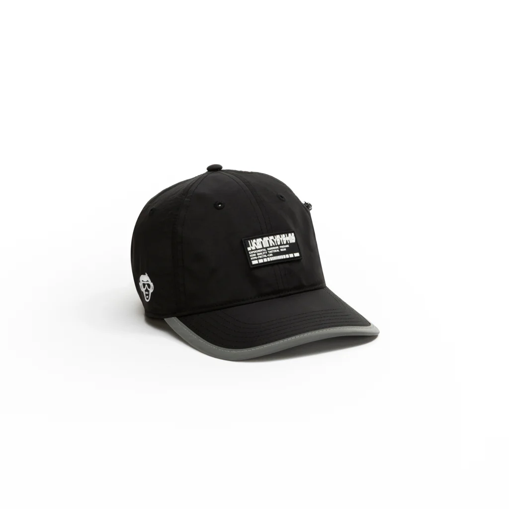 Foldable Outdoor Cap with Pocket // Black - Image 2