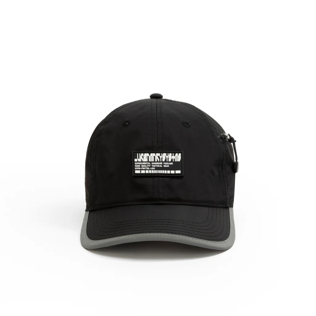 Foldable Outdoor Cap with Pocket // Black - Image 3