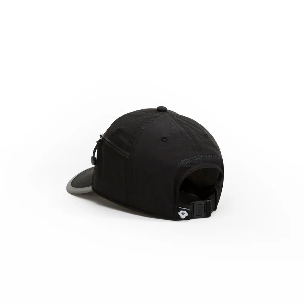 Foldable Outdoor Cap with Pocket // Black - Image 4