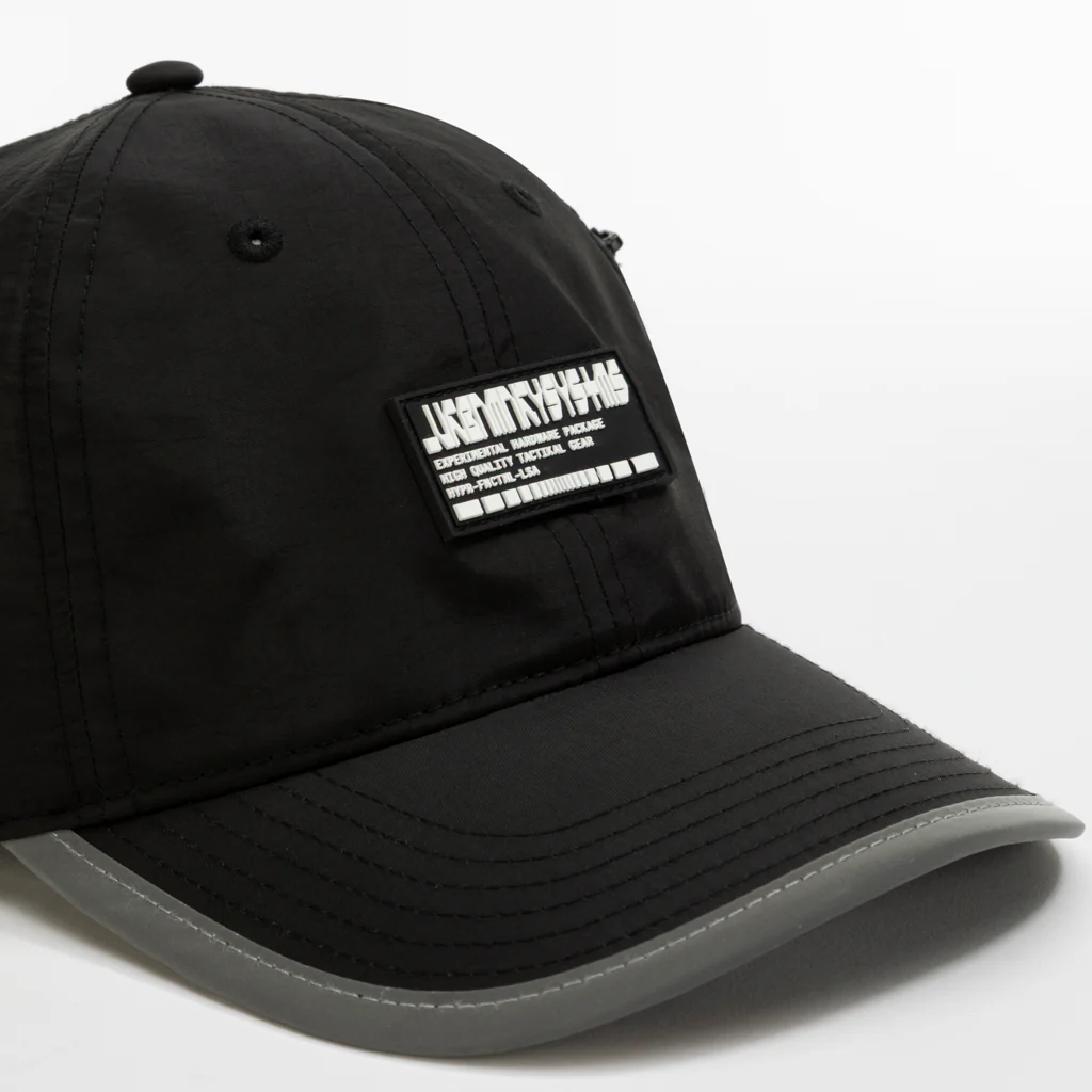 Foldable Outdoor Cap with Pocket // Black - Image 5
