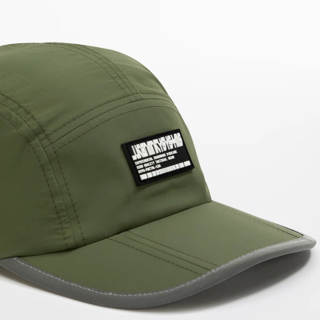 Foldable Outdoor Cap with Pocket // Olive - Image 5